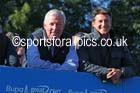 Brendan Foster and Sir Sebastian Coe before the start of theBUPA Great North Run. Photo: David T. Hewitson/Sports for All Pics